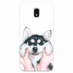 Husa silicon pentru Samsung Galaxy J7 2017 Cute Dog 1. 