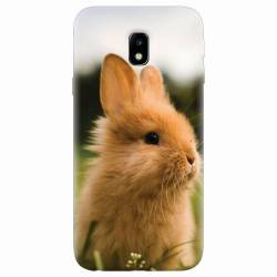 Husa silicon pentru Samsung Galaxy J7 2017 Cute Rabbit In Grass 