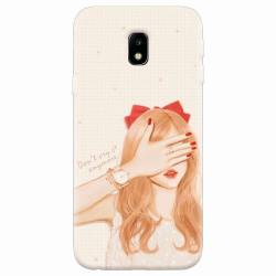 Husa silicon pentru Samsung Galaxy J7 2017 Dont Cry Anymore 
