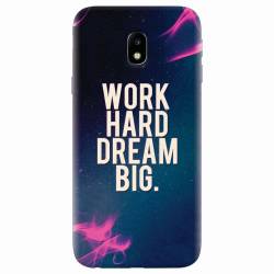 Husa silicon pentru Samsung Galaxy J7 2017 Dream Big 
