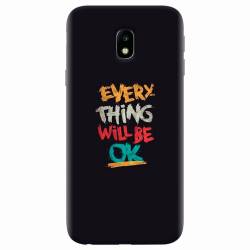 Husa silicon pentru Samsung Galaxy J7 2017 Everything Will Be Ok 
