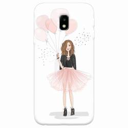 Husa silicon pentru Samsung Galaxy J7 2017 Happy Aniversary 