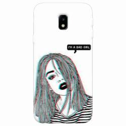 Husa silicon pentru Samsung Galaxy J7 2017 Im A Bad Girl 