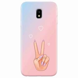 Husa silicon pentru Samsung Galaxy J7 2017 Victory Love 