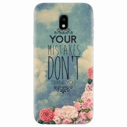 Husa silicon pentru Samsung Galaxy J7 2017 Your Mistakes Dont Define You 