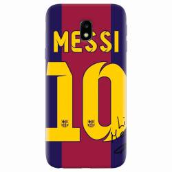 Husa silicon pentru Samsung Galaxy J7 Pro 2017 Messi 0 