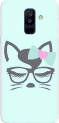 Husa silicon pentru Samsung Galaxy J8 2018 Angel Cat 