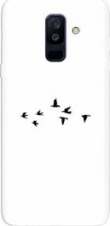 Husa silicon pentru Samsung Galaxy J8 2018 Birds 