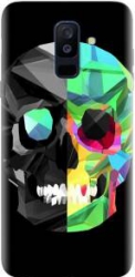 Husa silicon pentru Samsung Galaxy J8 2018 Colorful Skull 