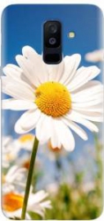 Husa silicon pentru Samsung Galaxy J8 2018 Daisies Field Flowers 