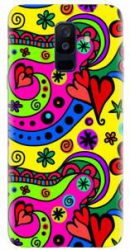 Husa silicon pentru Samsung Galaxy J8 2018 Heart Color 