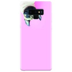 Husa silicon pentru Samsung Galaxy Note 9 Dog And Pink 