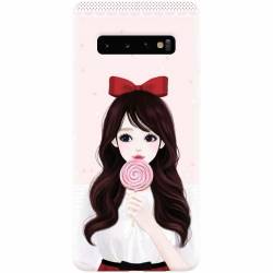 Husa silicon pentru Samsung Galaxy S10 Girly 001 