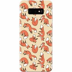 Husa silicon pentru Samsung Galaxy S10 Lite Red Foxes 