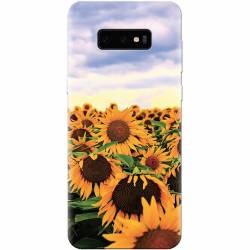 Husa silicon pentru Samsung Galaxy S10 Lite Sunflowers 