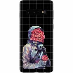 Husa silicon pentru Samsung Galaxy S10 Plus Astronaut Love 