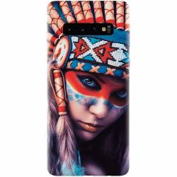 Husa silicon pentru Samsung Galaxy S10 Plus Attractive Girl Model 