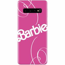 Husa silicon pentru Samsung Galaxy S10 Plus Barbie 