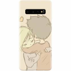 Husa silicon pentru Samsung Galaxy S10 Plus Couple Hug 