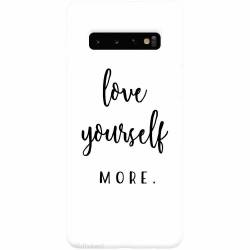 Husa silicon pentru Samsung Galaxy S10 Plus Love Yourself More 