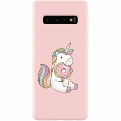 Husa silicon pentru Samsung Galaxy S10 Unicorn Donuts 