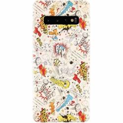 Husa silicon pentru Samsung Galaxy S10 Vintage Comic 