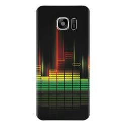 Husa silicon pentru Samsung Galaxy S6 Abstract Dj Sound System 