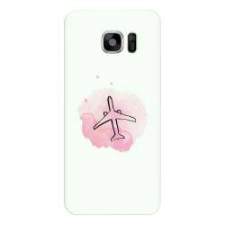 Husa silicon pentru Samsung Galaxy S6 Airplain 