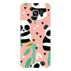 Husa silicon pentru Samsung Galaxy S6 Baby Panda 001 
