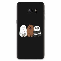 Husa silicon pentru Samsung Galaxy S6 Bears 