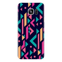 Husa silicon pentru Samsung Galaxy S6 Edge Alien Geometrics 