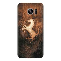 Husa silicon pentru Samsung Galaxy S6 Edge Plus Amazing Horse 