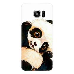Husa silicon pentru Samsung Galaxy S6 Edge Plus Baby Panda 002 