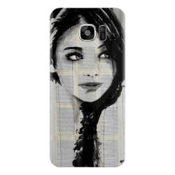 Husa silicon pentru Samsung Galaxy S6 Edge Plus Blue Eyes 