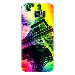 Husa silicon pentru Samsung Galaxy S6 Edge Plus Eiffel Tower 002 