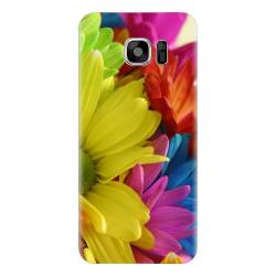 Husa silicon pentru Samsung Galaxy S6 Edge Plus Flower 