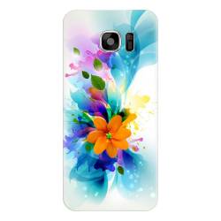 Husa silicon pentru Samsung Galaxy S6 Edge Plus Flower 011 
