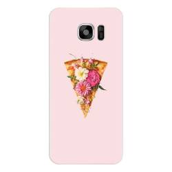 Husa silicon pentru Samsung Galaxy S6 Edge Plus Flower Pizza 