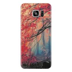 Husa silicon pentru Samsung Galaxy S6 Edge Plus Morning Fog Inest Nature 