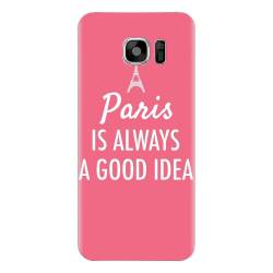 Husa silicon pentru Samsung Galaxy S6 Edge Plus Paris Is Always A Good Idea 