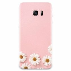Husa silicon pentru Samsung Galaxy S6 Edge Plus Pink 101 