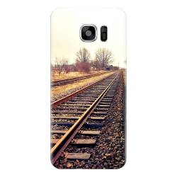 Husa silicon pentru Samsung Galaxy S6 Edge Plus Railroad 