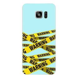 Husa silicon pentru Samsung Galaxy S6 Edge Plus Warning 