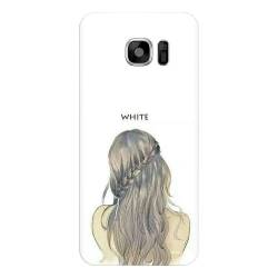 Husa silicon pentru Samsung Galaxy S6 Edge Plus White 