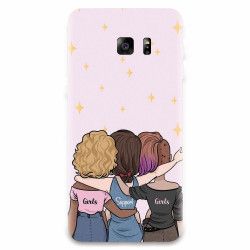 Husa silicon pentru Samsung Galaxy S6 Girls Support Girls 