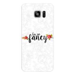 Husa silicon pentru Samsung Galaxy S6 Im So Fancy Floral 