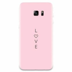 Husa silicon pentru Samsung Galaxy S6 Love 
