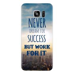 Husa silicon pentru Samsung Galaxy S6 Never Dream 