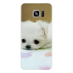 Husa silicon pentru Samsung Galaxy S6 Puppies 001 