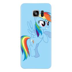 Husa silicon pentru Samsung Galaxy S6 Rainbow Dash 